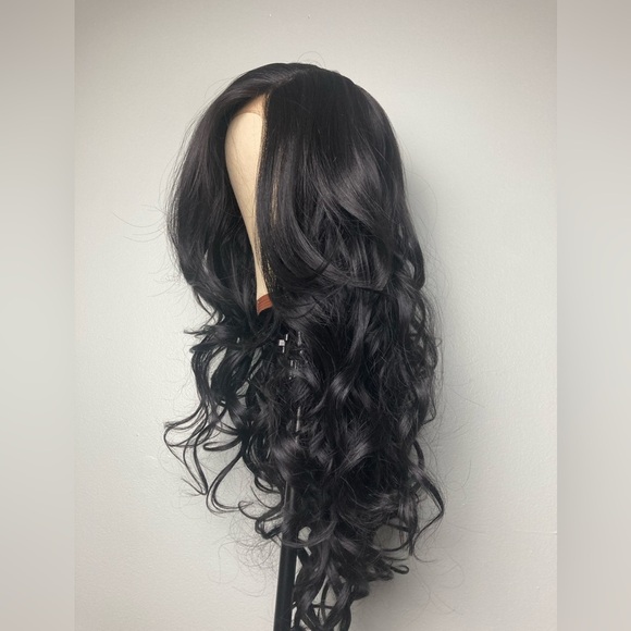 Black Wig Long Black Wigs Lace Wig